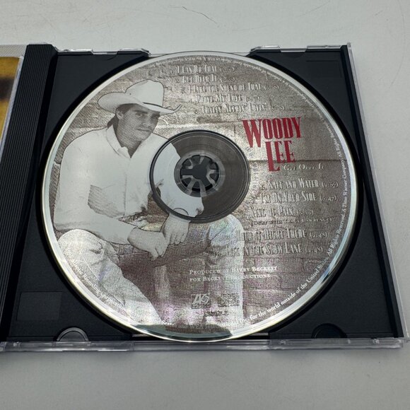 Woody Lee Get Over It Audio CD Country Music 1994 Album Atlantic - Picture 3 of 4